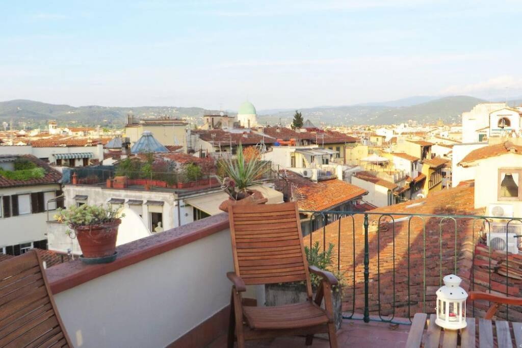 Oriuolo - Terrace With View Apartman Firenze Kültér fotó